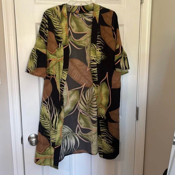SHEIN Tops - Tropical kimono